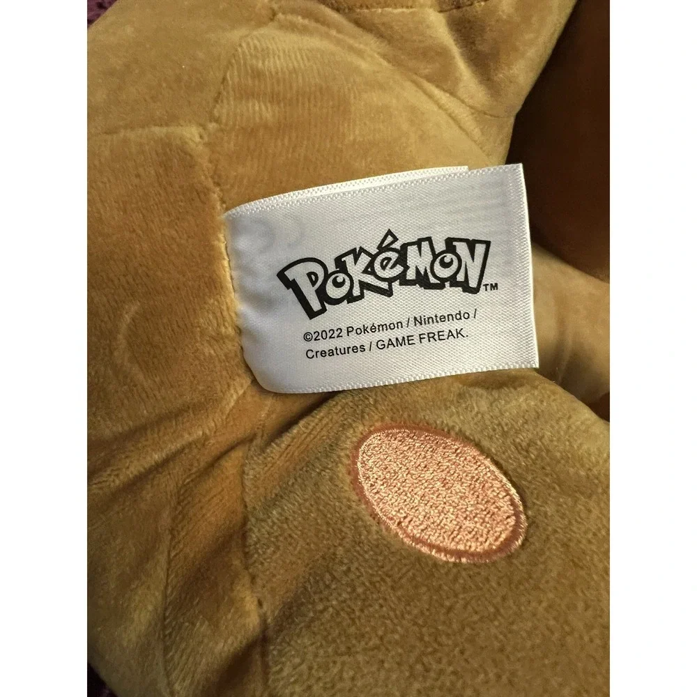 Pokemon Eevee Plush Unisex Large Brown 24 Inch Stuffed Animal 2022